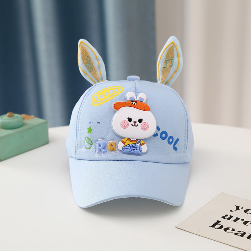 Wholesale Cute White Bunny Baby Hat with Long Ears